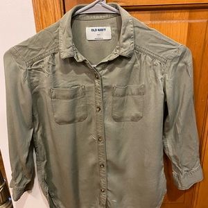 Girls old navy long sleeve shirt size small 6-7